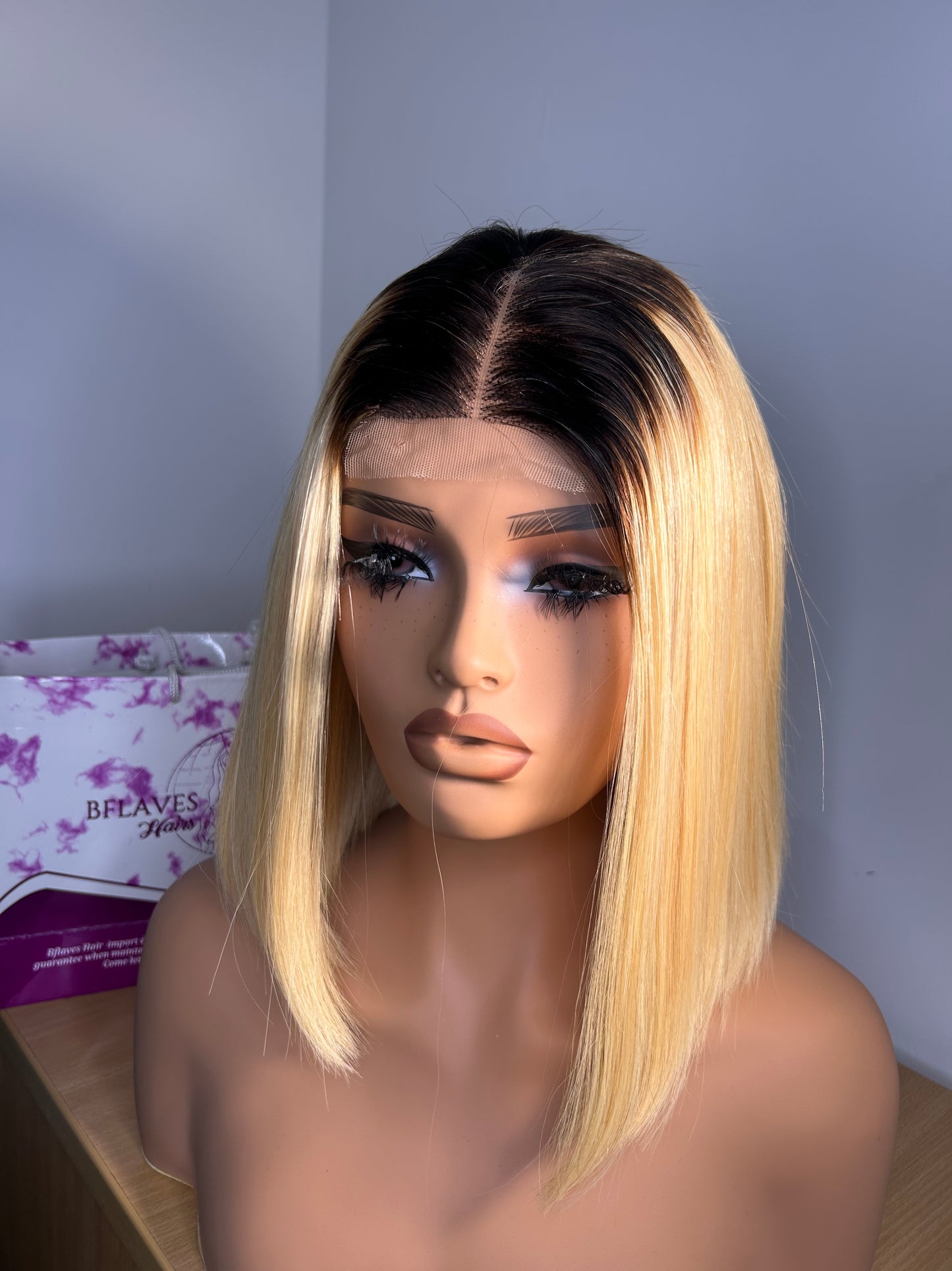 10” blonde bonestraight. Website Exclusive
