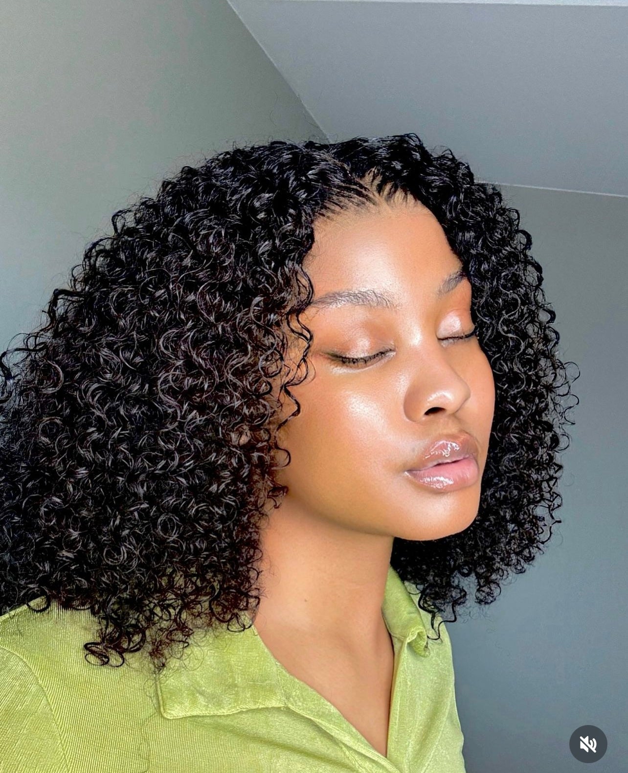 14” Pissy curl with 5x5 Glueless