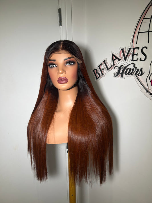 20” 350g SDD sunset copper brown bonestraight